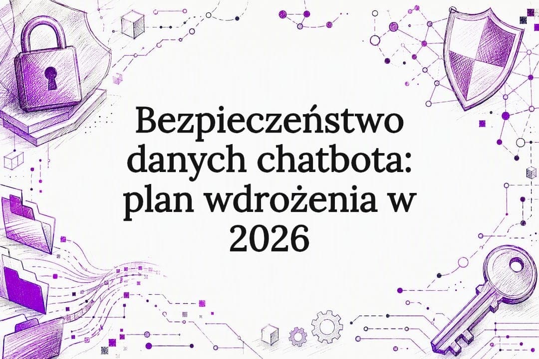 Bezpieczeństwo danych chatbota: plan wdrożenia w 2026