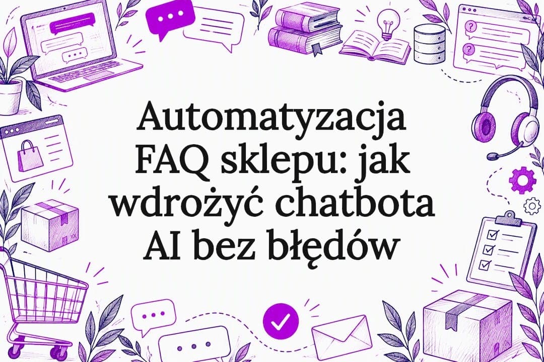 Automatyzacja FAQ sklepu: jak wdrożyć chatbota AI bez błędów