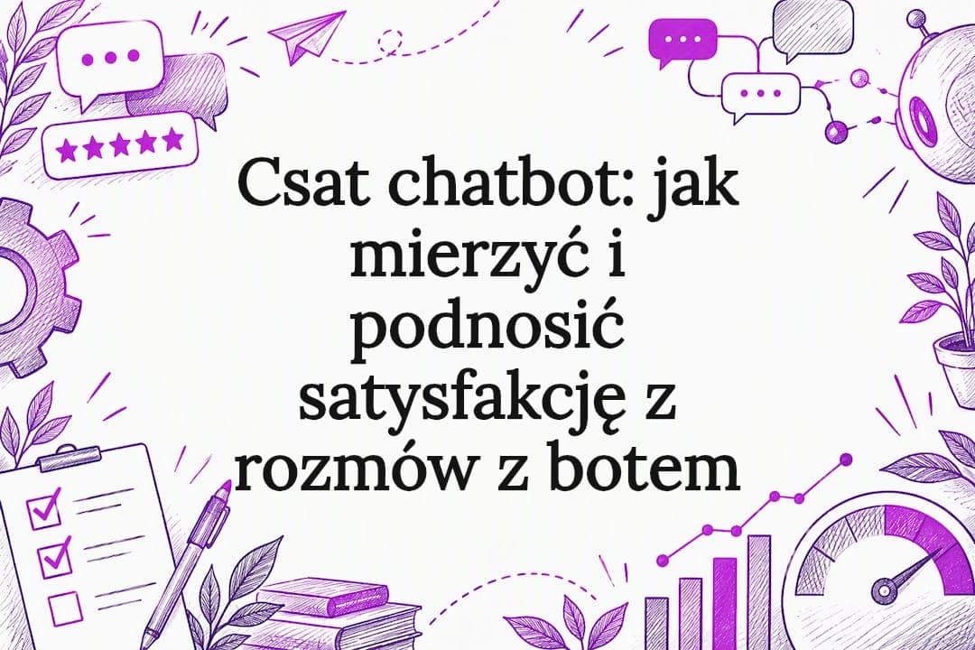 Csat chatbot: jak mierzyć i podnosić satysfakcję z rozmów z botem