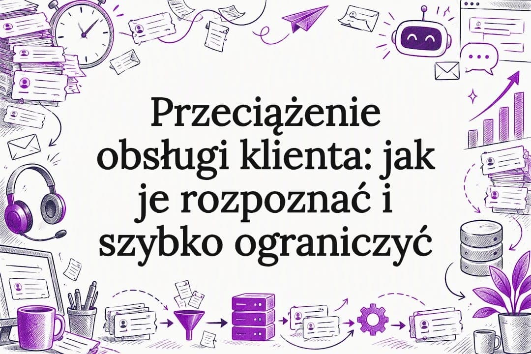 Przeciążenie obsługi klienta: jak je rozpoznać i szybko ograniczyć