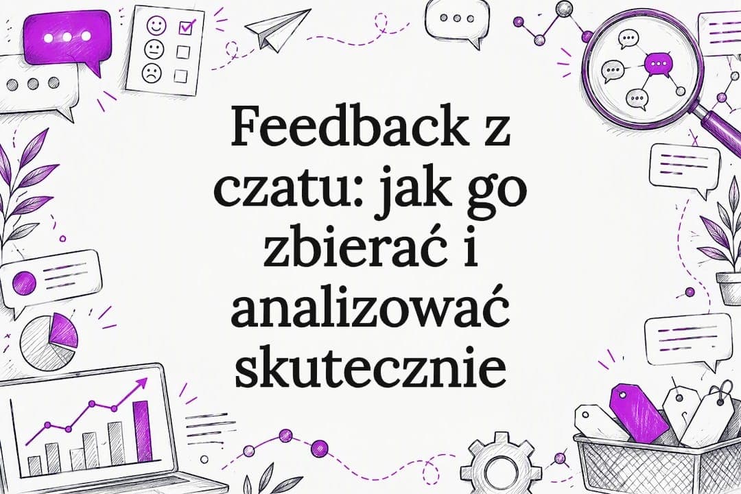 Feedback z czatu: jak go zbierać i analizować skutecznie